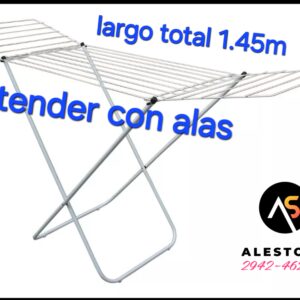 Tender Con Alas Plegable Tendedero Ropa