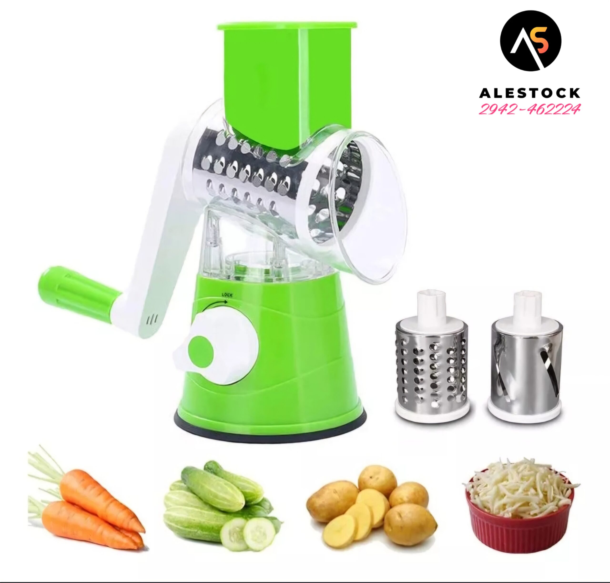 Cortador Rayador De Verduras Multifunción Premium